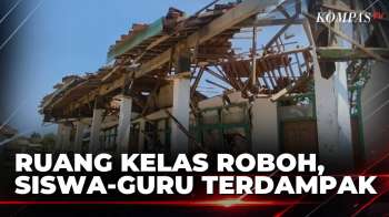 Ruang Kelas Sekolah Roboh, Siswa Di Sukabumi Terpaksa Belajar Di Ruang Sempit | SAPA SIANG