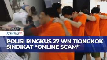 Polisi Gerebek Markas Scam Online Di Bandar Lampung, 27 WNA Tiongkok Ditangkap | BERUT