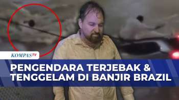 Dramatis! Pria Tenggelam Di Banjir Brazil Muncul Ke Permukaan, Berhasil Diselamatkan | BERUT