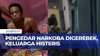Polisi Gerebek Pengedar Narkoba Saat Sedang Konsumsi Sabu Di Rumah, Keluarga Histeris! | BERUT