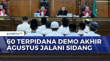 60 Terdakwa Demo Akhir Agutus Jalani Sidang Perdana, Keluarga Padati PN Jakut | SAPA MALAM