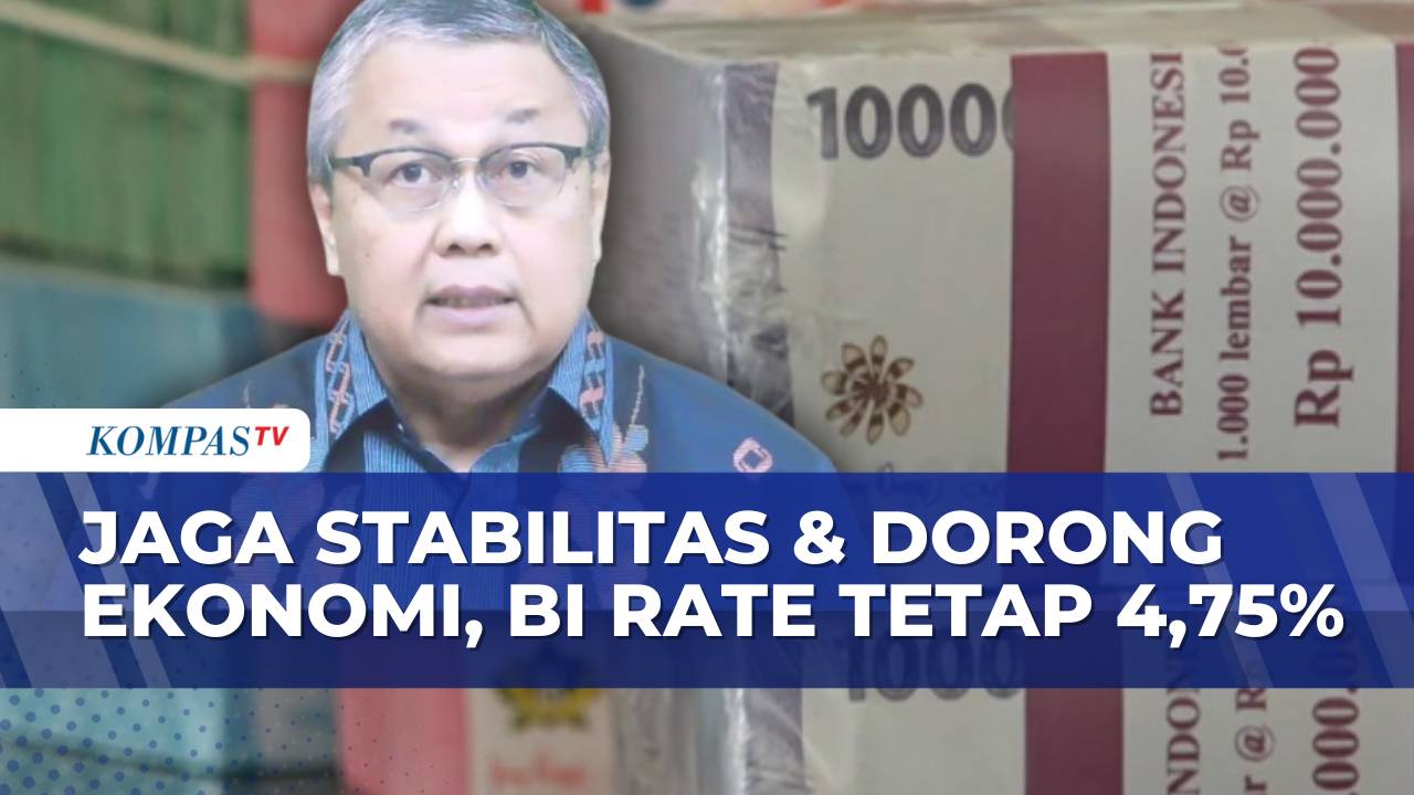 BI Rate Tetap di 4,75 Persen, Pertumbuhan Ekonomi Indonesia Tetap Solid? | SAPA PAGI