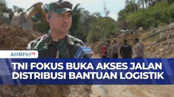 Terbaru! TNI Percepat Buka Akses Jalan Tapanuli Tengah-Sibolga Untuk Distribusi Bantuan Logistik
