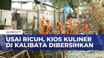 Kios Kuliner Di Kalibata Dibersihkan, Pasca Kericuhan Dan Kebakaran | SAPA MALAM