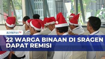 Hadiah Natal Dari Negara, 22 Warga Binaan Di Sragen Dapat Remisi | JMP