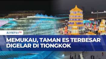 Festival Es Terbesar Di Tiongkok, Harbin Ice And Snow World Suguhkan Lebih Dari 2.000 Patung Es