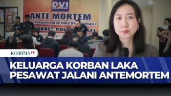[FULL] Terkini! Situasi Keluarga Korban Pesawat ATR 42-500 Jalani Proses Antemortem Di Makassar