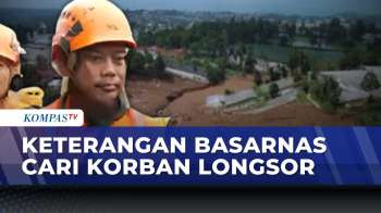 Keterangan Tim SAR Evakuasi Korban Longsor-Jenazah Di Bandung Barat