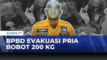BPBD Turun Tangan, Evakuasi Dramatis Pria 200 Kilogram Di Surabaya