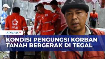 Kondisi Terkini Pengungsi Korban Tanah Bergerak di Tegal, Dapur Umum Dinsos Siapkan 1.500 Porsi