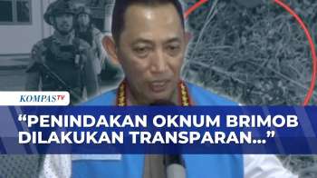 Kapolri Respons Kasus Brimob Penganiaya Pelajar MTs Di Tual, Jamin Proses Hukum Transparan