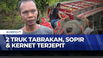 Kecelakaan Dua Truk di Ngawi-Solo, Evakuasi Korban Berlangsung Dramatis | SAPA MALAM