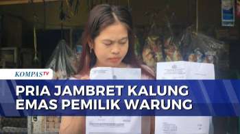 Pura-Pura Jadi Pembeli, Pria Jambret Kalung Emas Rp32 Juta Pemilik Warung Di Palembang