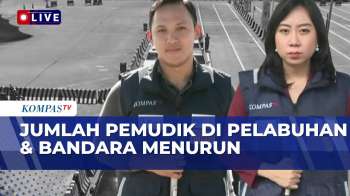 Jumlah Pemudik Di Pelabuhan Merak Dan Bandara Sultan Hasanuddin Makassar Menurun | INDONESIA UPDATE