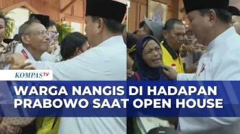 Momen Warga Nangis Curhat Ke Presiden Prabowo Saat Open House Idulfitri Di Istana