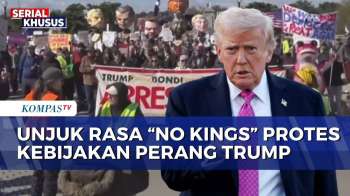 Gelombang Protes Di AS, Aksi 'No Kings' Tolak Kebijakan Trump Termasuk Perang Vs Iran | BERUT