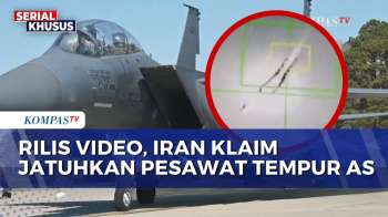 IRGC Rilis Rekaman saat Jet Tempur AS Ditembak Jatuh Militer Iran | KOMPAS MALAM