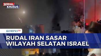 Rudal Iran Serang Tel Aviv Dan Negev, Warga Israel Berhamburan Ke Jalan