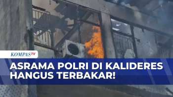 Asap Membumbung! Kebakaran Hanguskan Asrama Polri di Kalideres | BERUT