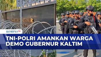 Jelang Unjuk Rasa, Kantor Gubernur Kaltim Dipasangi Kawat Berduri | SAPA PAGI