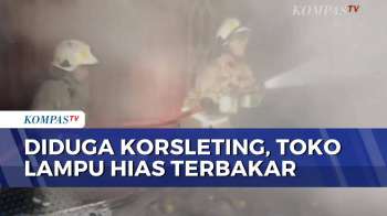 Diduga Korsleting, Toko Lampu Hias Dan Material Di Bandung Terbakar | BERUT