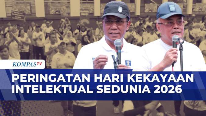 Kementerian Hukum Gelar Fun Walk Sambut Hari Kekayaan Intelektual Sedunia 2026