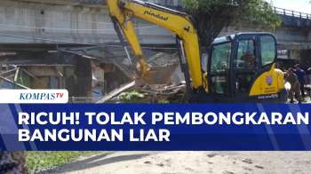 Warga Tolak Pembongkaran Bangunan Liar di Bawah Jembatan Yos Sudarso Semarang | SAPA SIANG