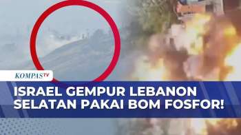 Ngeri! Israel Bombardir Lebanon Selatan, Dugaan Bom Fosfor Putih Dikecam Dunia