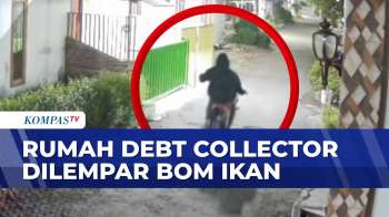 Detik-Detik! Aksi Pria Lempar Bom Ikan Ke Rumah Penagih Hutang Di Probolinggo |KOMPAS PETANG