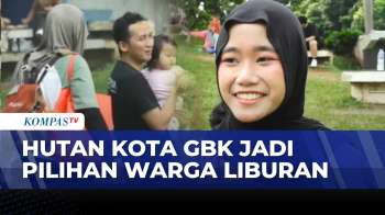 Piknik Gratis Di Hutan Kota GBK Jadi Favorit Saat Long Weekend | KOMPAS SIANG