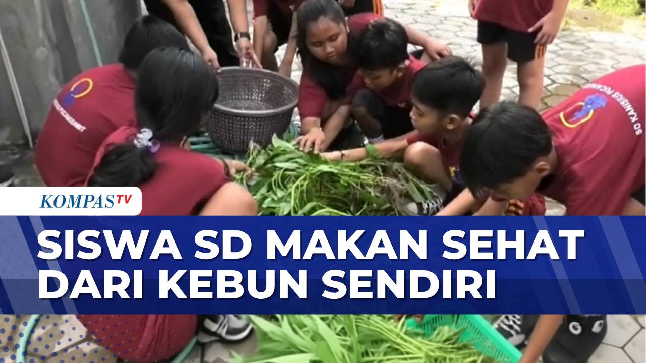 Penuhi Gizi Siswa, Sekolah Dasar di Solo Kembangkan Program Ketahanan Pangan Lewat Kebun Sendiri