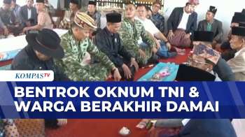 Bentrok Oknum TNI dan Warga di Lampung Gara-Gara Salah Paham Berakhir Damai | BERITA UTAMA