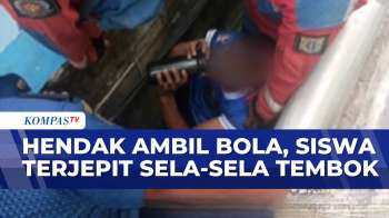 Siswa Terjepit di Sela-Sela Tembok Saat Hendak Ambil Bola | BERITA UTAMA