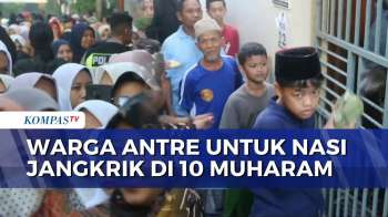 Antusiasme Warga Kudus Rela Antre Demi Nasi Jangkrik di Buka Luwur Sunan Kudus | BERUT