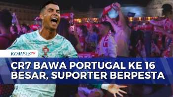 Ronaldo Berhasil Bawa Portugal ke 16 Besar Piala Dunia 2026, Pendukung di Lisbon Berpesta!
