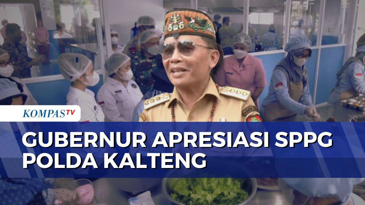 Gubernur Apresiasi SPPG Polda Kalteng, Terapkan Standar Keamanan Pangan Ketat untuk MBG