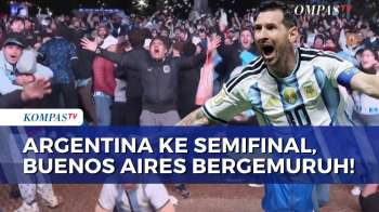 Warga Buenos Aires Berpesta usai Argentina Amankan Tiket Semifinal Piala Dunia 2026 | KOMPAS MALAM