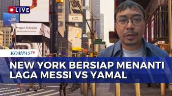Jelang Final Piala Dunia 2026, Euforia Sepak Bola Mulai Terasa di New York, AS | KOMPAS MALAM