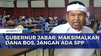 Tanggapi Soal Usulan Penerapan Iuran SPP Bulanan, Gubernur Jabar: Maksimalkan Dana BOS | JMP