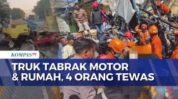 Detik-Detik Kecelakaan Maut di Pasuruan, Truk Rem Blong Tabrak Kendaraan dan Rumah | BERUT