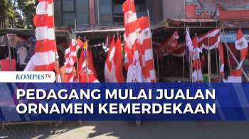 Jelang HUT RI, Penjualan Bendera Merah Putih Dan Ornamen Kemerdekaan Di Manado Meningkat | JMP