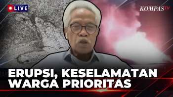 Waspada! Abu Vulkanik Erupsi Anak Krakatau Bahaya, Ini Kata Pakar Mitigasi Bencana Geologi
