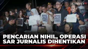 Operasi SAR 5 Jurnalis Dan 3 ABK Resmi Dihentikan, Pencarian 10 Hari Berakhir Nihil | JMP