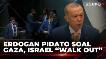 Detik-Detik Delegasi Israel 'Walk Out' Saat Erdogan Berpidato Soal Gaza Di Sidang PBB | KOMPAS SIANG