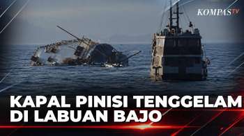 Detik-Detik Kapal Pinisi Yukai Tenggelam Usai Diduga Tabrak Karang, 19 Orang Dievakuasi | BERUT