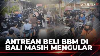 Kendaraan Mengular! Pemerintah Klaim Stok BBM Aman, Warga Bali Masih Antre | SAPA MALAM