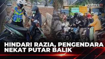 Hindari Razia, Pengendara Putar Balik Hingga Naik Trotoar Saat Operasi Patuh Maung 2026 |BERUT