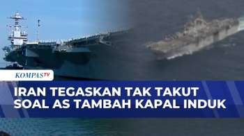 Iran Tegaskan Tak Takut Soal Ancaman Trump Tambah Kapal Induk Militer AS ke Timur Tengah