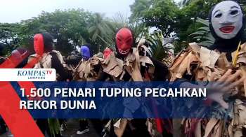 1.500 Penari Tuping Pecahkan Rekor Dunia