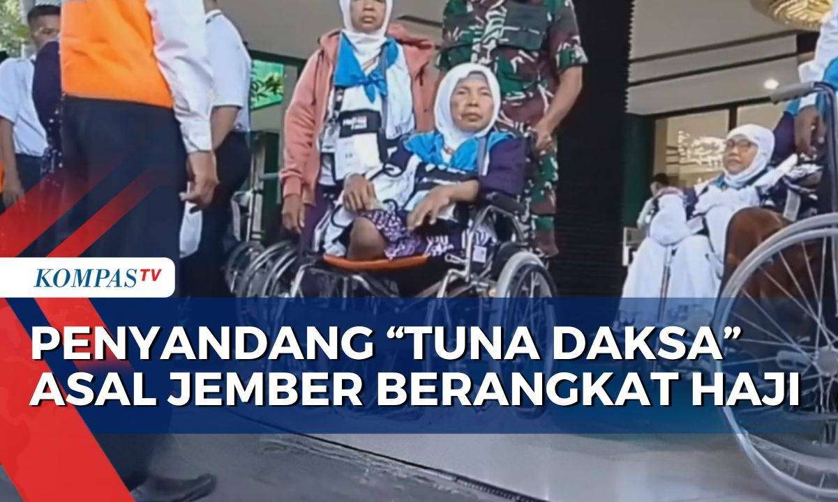 Tak Terhalang Fisik, Muayatul Rohmah Tuna Daksa Asal Jember Berangkat Haji Tahun Ini